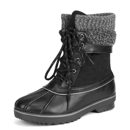 

Women‘s Mid Calf Outdoor Boots Waterproof Winter Boots RIVER_3 GREY Size 9