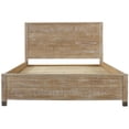 thumbnail image 1 of Camaflexi Baja Solid Wood Full Platform Bed in Barnwood, 1 of 5