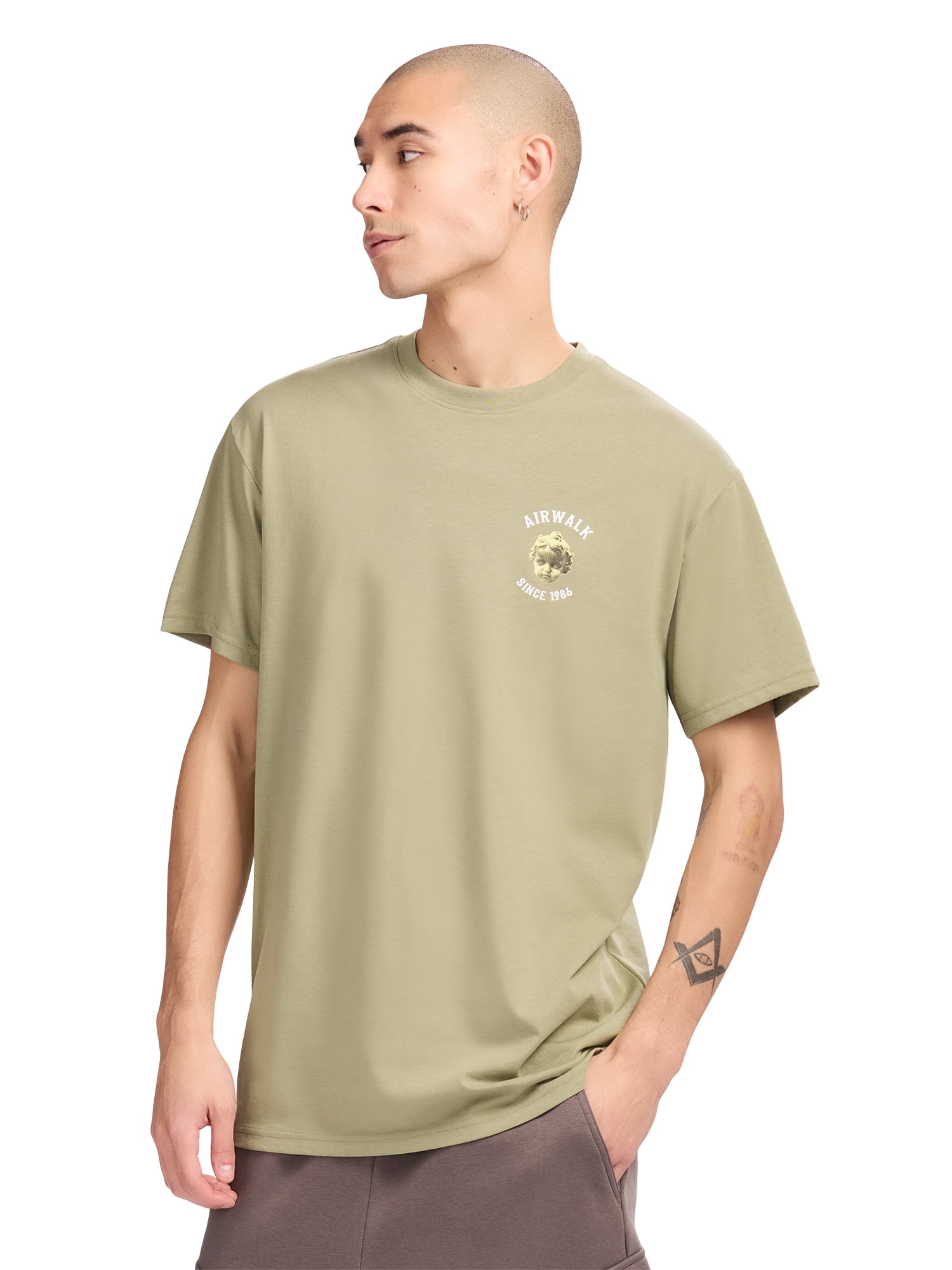 Airwalk Men's and Big Men's Short Sleeve Graphic T-Shirt, Sizes XS- 3XL