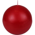 thumbnail image 1 of 4 Inch Red Ball Candles, 1 of 8
