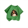 thumbnail image 4 of FYDUU T-Shirts à Manches Courtes pour Filles, Hauts d'Été pour Enfants, Imprimé Mignon, Col Rond, T-Shirt Basique, T-Shirt Graphique à la Mode, T-Shirt Décontracté, Hauts Tendance, Mode Polyvalente, 4 of 4
