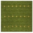thumbnail image 2 of Safavieh Himalaya Derbhile Solid Wool Area Rug, Green, 6' x 6' Square, 2 of 8
