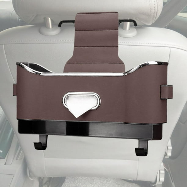 Caja de Almacenamiento Organizador para Asiento Trasero Perfecl Marrón