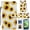 Daisy, variant on 2021 iPhone 13 Mini Case (5.4 Inch) - TECH CIRCLE Synthetic Leather/Silicone Flip Cute Wallet Case with [Card Holders] Slim Fit Lightweight Fold Stand Folio Cover (Cactus)
