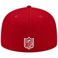 thumbnail image 4 of Men's New Era Scarlet Tampa Bay Buccaneers Super Bowl XXXVII Main Patch 59FIFTY Fitted Hat, 4 of 6