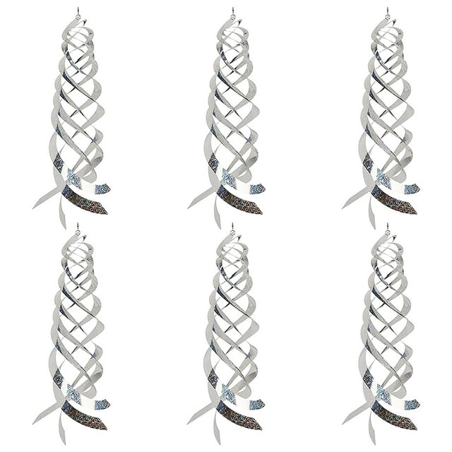 Bird Scare Rods Hanging Reflective Pest Repellent Deterrent Garden Yard Halloween Decorations