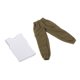thumbnail image 4 of Pantalones cargo y camiseta sin mangas para figura masculina, trajes de moda, traje clásico casual para Blanco, 4 of 9