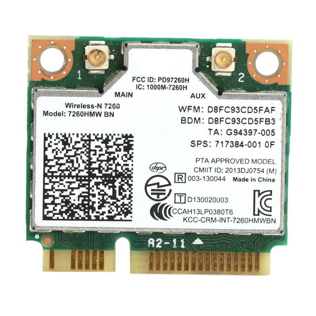 Mini mini mini módulo de interfaz de network express wifi mini pcie módulo 7260hmw bn