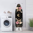 thumbnail image 3 of Kuiaobaty Ironing Board Cover with 3 Adjustable Straps Heat Reflective Full Size Scorch Resistant Covers Replacement Accessories Moon Star Butterfly Rose Pattern Home Decor, 3 of 5