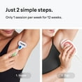 thumbnail image 4 of Braun IPL Silk-Expert Mini Laser Hair Removal at Home, Permanent Hair Reduction for Women and Men, Holidays Gifts with Pouch, Venus Razor, PL1014, 4 of 11