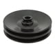 thumbnail image 2 of 8948BLK, Polea De Dirección Asistida De OEM De Alta Resistencia De Doble Ranura De Metal Para Motor SBC 350 454, 2 of 7
