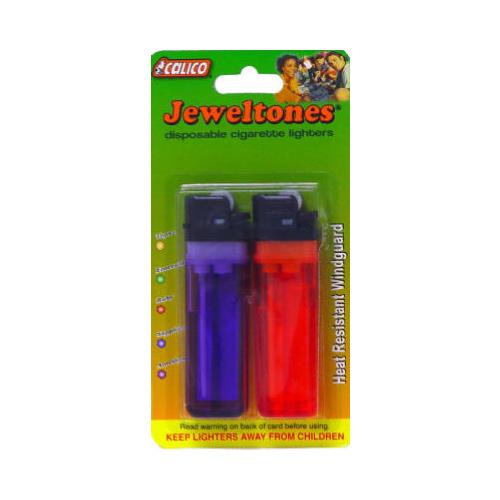 Calico Brands 12 Packs 2PK Trans Disp Lighter