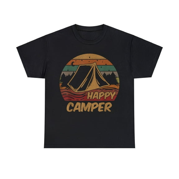 Happy Camper Tent Camping Shirts
