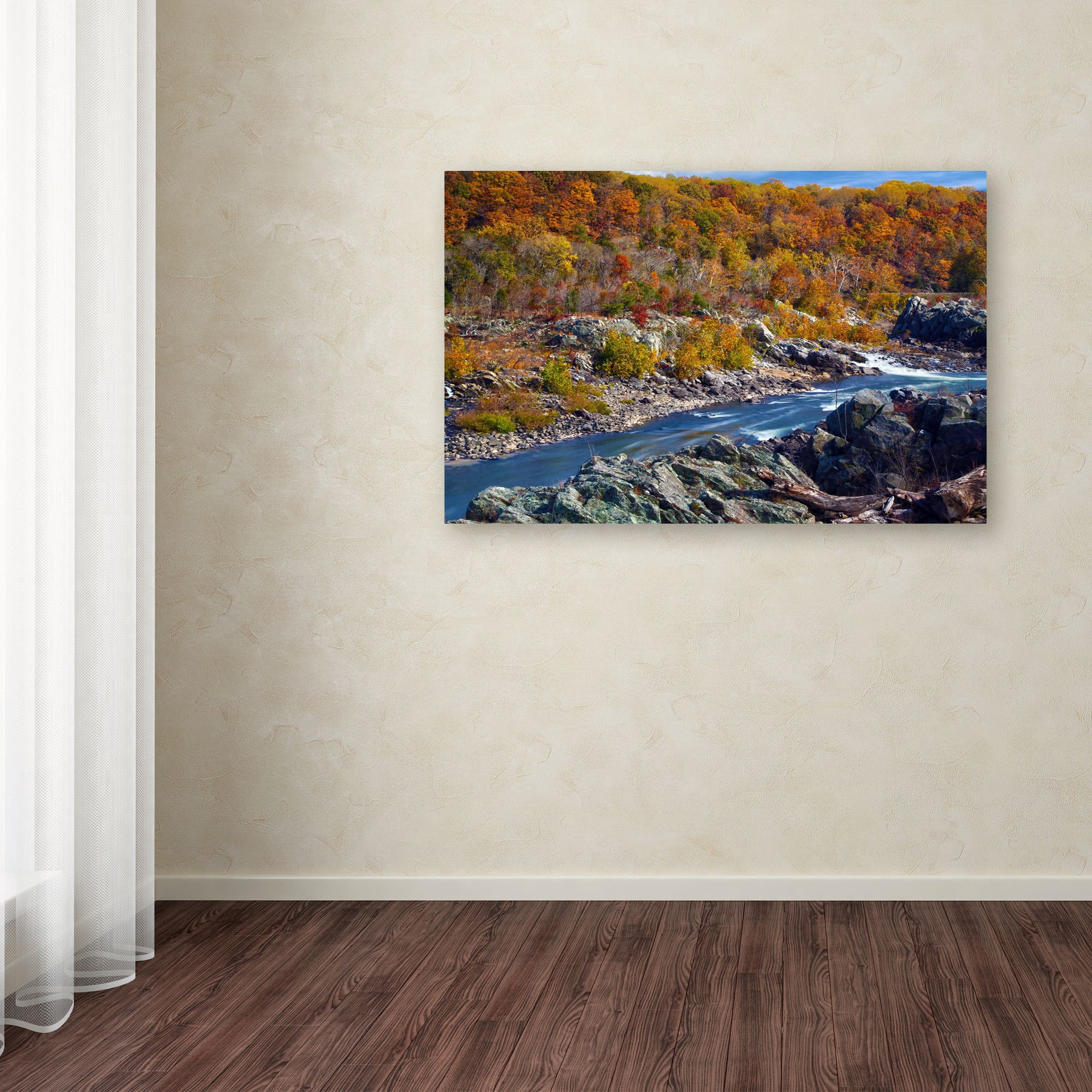 "Potomac Autumn" Canvas Art by CATeyes