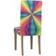 thumbnail image 4 of Funda protectora ABPHQTO Geométrico Arco Iris Para Silla Juego de 6, 4 of 4