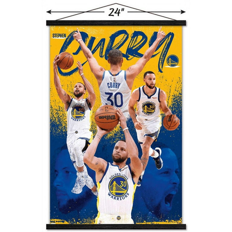 NBA Golden State Warriors - Stephen Curry 22 Wall Poster with