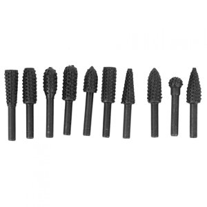 Drill Bits, Carving File Rasp Chisel  Burr, Black Air Tools For Power Drills