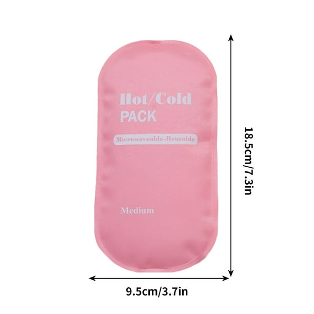 Paquete de hielo suave reutilizable para lesiones. Paquete de hielo de gel regular para aliviar el dolor de rodilla, hombro, tobillo, muñeca, cuello y espalda. Paquete de 2. Tres colores. 300 ml.