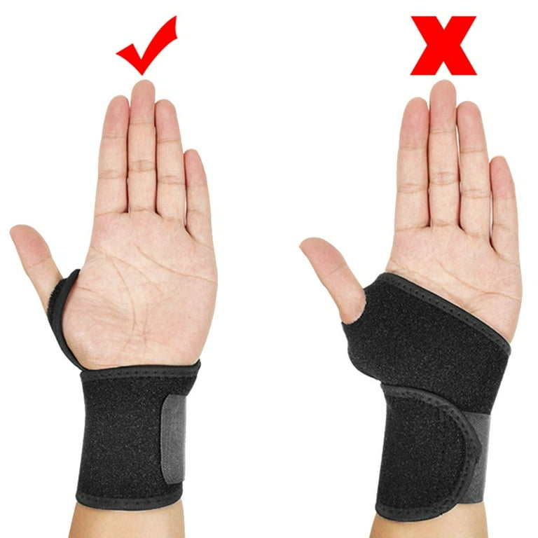 Pompotops Wrist Band Sports Wristband Wrist Brace Wrist Support Splint Protection Wrist