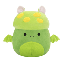 Squishmallows Original 14-Inch Earling Neon Green Mushroom Bat - Official Jazwares Plush (Large)