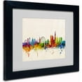 thumbnail image 2 of Trademark Fine Art "London England Skyline VII" Canvas Art by Michael Tompsett, Black Frame, 2 of 3