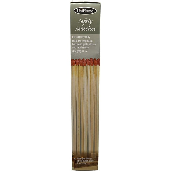Heavy Weight Premium Fireplace Matches, 6-Pack