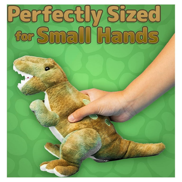 PREXTEX 10'' Dinosaur Figures - 12 Plastic Dinosaur Toys for Boys & Girls -  Assorted Dinosaurs Include T-Rex & More - Dinosaur Toys for Kids 3-5+