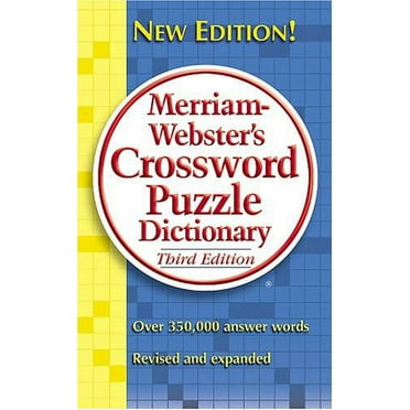 Pre-Owned Merriam-Webster's Crossword Puzzle Dictionary 9780877799283