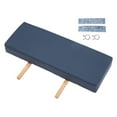 thumbnail image 3 of Serenable Massage Table Length Extension Footrest 51x19x6.5cm Simple Insert Fits Most Tables Comfortable Extension Cushion Lightweight navy blue, 3 of 10