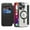 Black, variant on TECH CIRCLE for iPhone 15 Case 6.1" 2023, Clear Back Flip Wallet Phone Case with RFID Blocking Card Slots & Camara Lens Protector, Compatible with MagSafe, Magnetic Slim PU Leather Case, Dark Blue