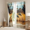 thumbnail image 3 of Castle Fairy Mallard Duck Blackout Curtains Set of 2 (52x84 Each),Vintage Window Curtains, 3 of 6