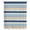 Sea blue, khaki, light blue, variant on Teal Khaki Striped Sheer Curtains 96 Inches Long, Farmhouse Stripes Modern Abstract Art Light Filering Curtains, Privacy Drapes Simi Floor to Veiling Curtain for Living Room Bedroom Window Treatment