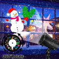 thumbnail image 3 of Christmas Projector Lights Outdoor, LED Rotating 3D Projector Christmas Lights Pattern IP65 Waterproof for Xmas Holiday Party Garden Patio Outdoor Christmas Decorations, 3 of 4