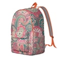 thumbnail image 2 of Boho Functional Paisley Backpack, Answers the Demand for a School Bag that Holds a Laptop, A Gift That Prioritizes Both Needs and Wants, 2 of 5