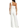 thumbnail image 2 of Halston womens  Tess Jumpsuit, 4, White, 2 of 3