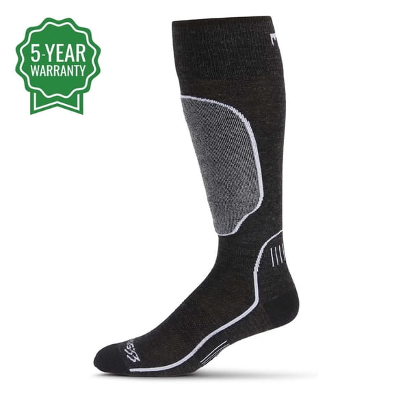 Merino Wool Ski Socks - Microweight - Over The Calf