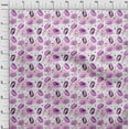thumbnail image 4 of oneOone Rayon Dusty Purple Fabric Florals Quilting Supplies Print Sewing Fabric By The Yard 56 Inch Wide, 4 of 8