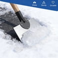 thumbnail image 6 of Heavy-Duty Steel Snow Shovel Blade, Multi-Purpose Ice Scraper & Chipper for Driveway, Garden, Manure & Outdoor Cleaning Tool, 6 of 9
