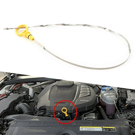 Engine Oil Level Dipstick 1L3Z6750AA Compatible with for 1997-2003 Ford F-150, 1997-1999 Ford F-250, 2000-2002 Ford Expedition, 1998-1999 Ford Navigator 4.6L 5.4L