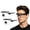 Black-2Pcs, variant on UV400 Photochromic Polarized Safety Glasses, 2026 Upgraded Impact Resistant PC Lens Transition Sunglasses