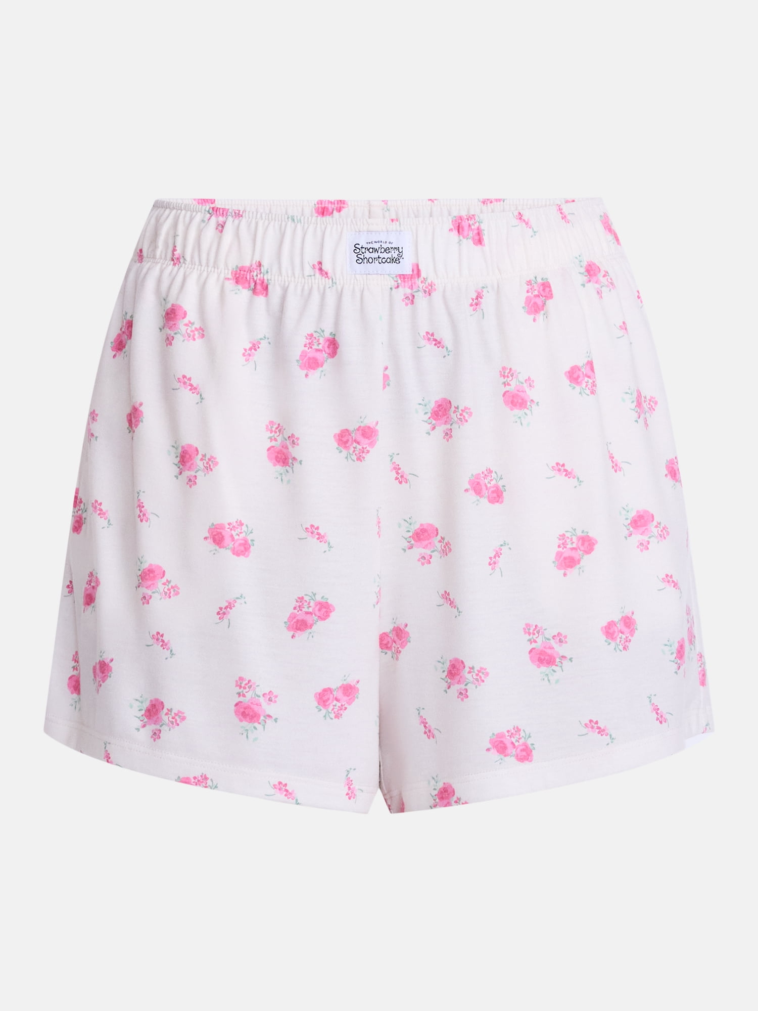 Strawberry Shortcake Women's Sleep Shorts from Grayson Social, 3" Inseam, 2-Pack, Sizes XS-3X