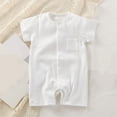 thumbnail image 2 of Fancifize Baby's Short Sleeve Romper 3M-2Y - Button-Up Cotton Onesie Soft Everyday & Daycare Wear, 2 of 2