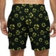 thumbnail image 4 of Ceisia Men's St. Patrick's Day Clover Print Swim Trunks Up to 5XL Plus Size Quick Dry Beach Shorts with Hidden Pocket Gifts, 4 of 6
