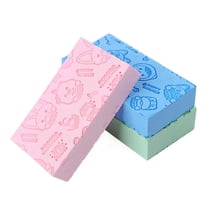 Bath sponge god two pack ,infants and young children rubbing ash god ,children home bath does not hurt the skin ,color random delivery