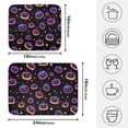 thumbnail image 2 of Ryvnso Glitter Pumpkins Dish Drying Mat for Kitchen Countertop 16x18 Small Dish Pad Drainer Rack Dish Sink Mats, 2 of 7