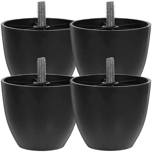 Pie de repuesto para muebles, pata de tornillo para mesa, pie de sofá, pie de silla para gabinete, 4 Uds.