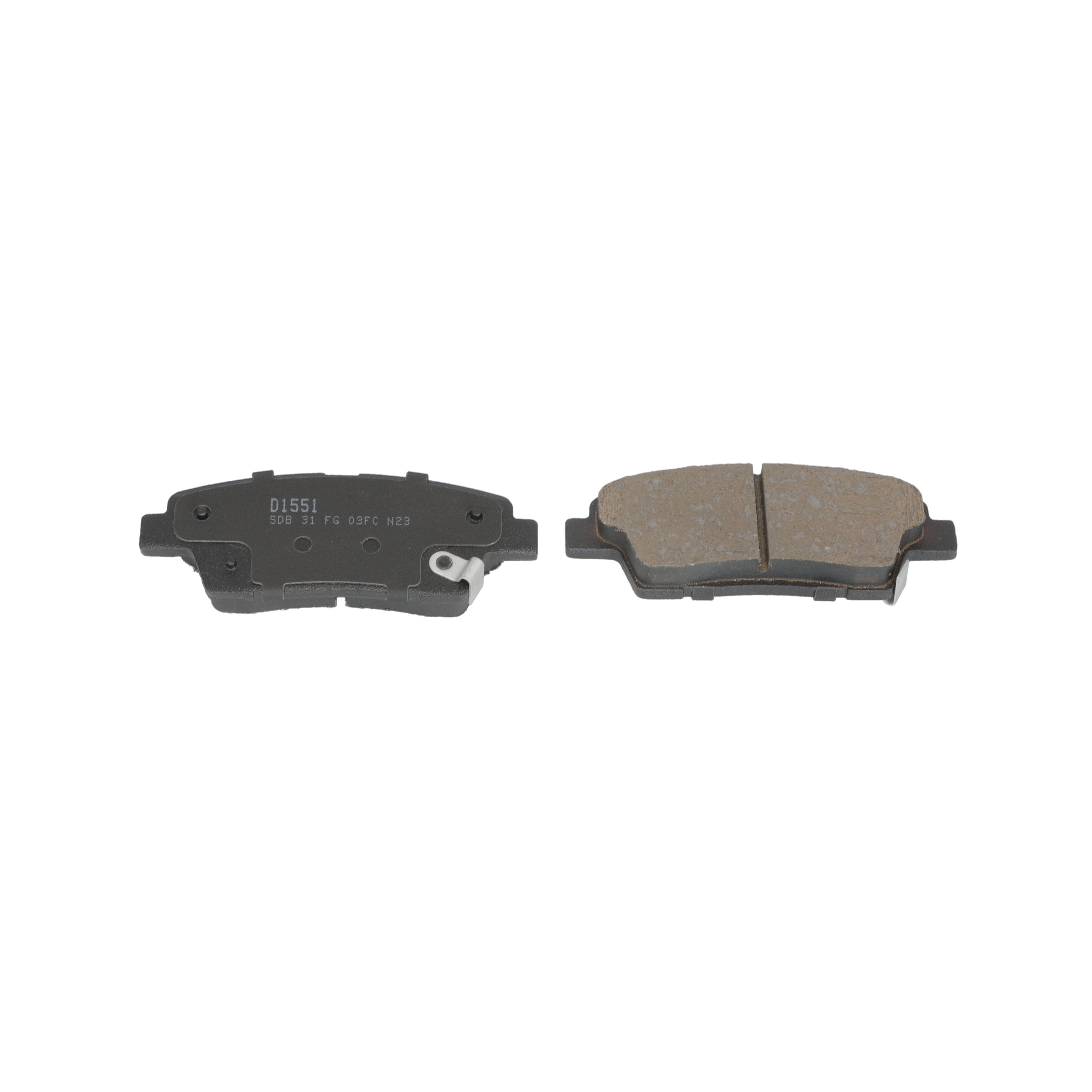 Winstop Brake Pad Set, Rear WS.1551.0.C, Hyundai Genesis 2016-2010