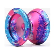 YoYoFactory Superstar 2024 Yo-Yo - Polycarbonate Fingerspin YoYo (Galaxy/Clear)