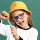 thumbnail image 3 of Gafas de ordenador para niños, filtro de bloqueo de luz azul, gafas para juegos, gafas con montura de silicona, gafas antirayos azules para niños, azul+amarillo ER, 3 of 5