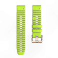 thumbnail image 3 of Rose Gold Striped Silicone QuickFit Band for 20mm Fitness Trackers, 3 of 3
